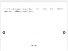 Tablet Screenshot of bypassengineering.com